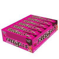 Drops Freegells Play Morango Recheio Sabor Chocolate 36x12 Unidades - Cod. 7891151039512