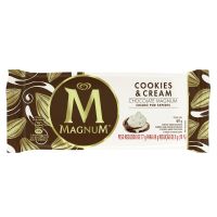 Sorvete Kibon Magnum Cookies&Cream 100ML | Caixa com 16 - Cod. 7891150041042C16