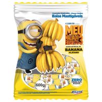 Bala Mastigável Minions Banana 600g - Cod. 7891151037785