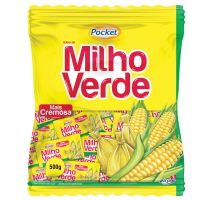 Bala Pocket Milho Verde 500g (140 Balas) - Cod. 7891151034616