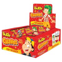 Chicle Buzzy Chaves Tutti Frutti 100 Unidades - Cod. 7891151032810