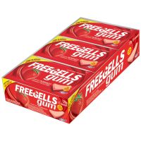 Freegells Gum Zero Açúcar Morango 15 Unidades de 8g Cada - Cod. 7891151038973C12