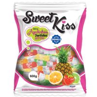 Bala Sweet Kiss Sortida 600g (150 Balas) - Cod. 7891151035095
