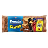 Wafer Renata Divertix Chocolate 34g - Cod. 7896022205027