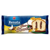 Bolo Renata Coco com Recheio de Chocolate 300g - Cod. 7896022203498