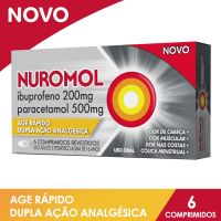 Nuromol Analgésico 6 Comprimidos - Cod. 7891035001116