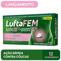 Luftafem Analgésico 12 Comprimidos - Cod. 7896222721150