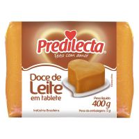 Doce De Leite Predilecta Tablete 400g - Cod. 7896292320291