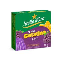 Gelatina em Pó Stella D'oro Uva 20g - Cod. 7898930141923