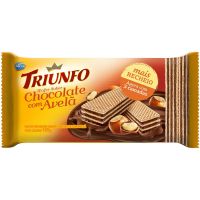 Biscoito Triunfo Wafer Choco com Avelã 105g - Cod. 7896058200331