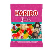 Bala de Gelatina Haribo Barbie Frutas Sortidas 80g - Cod. C51764