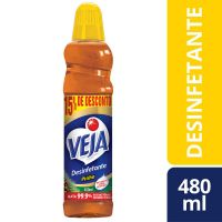 Desinfetante Veja Pinho 480mL com 15% de desconto - Cod. 7891035285424