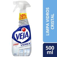 Limpa Vidros Veja Vidrex Cristal Spray 500mL com 30% de desconto - Cod. 7891035800276