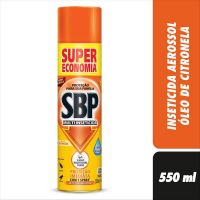 Inseticida Aerossol SBP Citronela 550mL Super Economia - Cod. 7891035396243