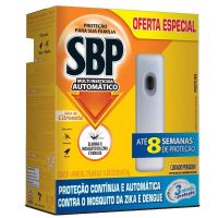 Multi Inseticida Automático SBP Aparelho + Refil Citronela 250mL - Cod. 7891035024979