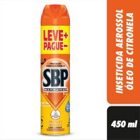 Inseticida Aerossol SBP Citronela 450mL Leve + Pague - - Cod. 7891035024894