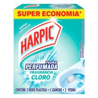 Pedra Sanitária Harpic Aroma Plus Cloro 20g - Cod. 7891035524349