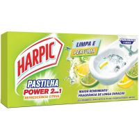 Pastilha Adesiva Sanitária Harpic Citrus 3 unidades - Cod. 7891035525247
