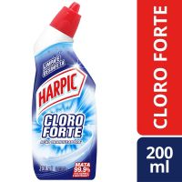 Desinfetante Sanitário Líquido Harpic Cloro Forte Desodorizador 200mL - Cod. 7891035001710