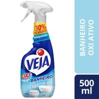 Limpador Banheiro Veja Antibac Oxi Ativo Spray 500mL com 30% de desconto - Cod. 7891035000089