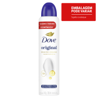 Desodorante Antitranspirante Aerossol Original Dove 250ml Spray Tamanho Econômico - Cod. C52229
