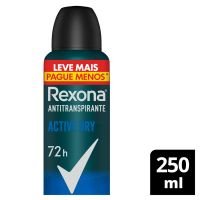 Desodorante Aerosol Rexona Masculino Active 250ml - Cod. C52238