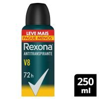 Desodorante Aerosol Rexona Masculino V8 250ml - Cod. C52239