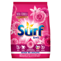 Lava Roupas Sanitizante em Pó Surf 5 em 1 Rosas e Flor de Lis 800g - Cod. C52811