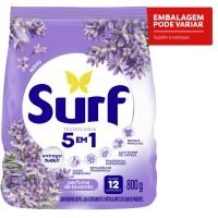 Lava Roupas Sanitizante em Pó Surf 5 em 1 Lavanda 800g - Cod. C52812