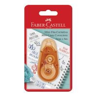 Fita Corretiva Faber-Castell Mini 5mm X 6m Cartela - Cod. 7891360650737