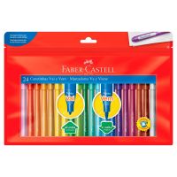Canetinha Faber-Castell Vai E Vem 24 Cores - Cod. 7891360612674