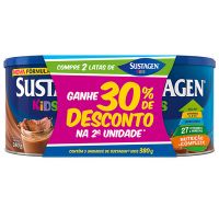 Complemento Alimentar Sustagen Kids Sabor Chocolate Kit Lata  Unidade de 380g Cada - Cod. 7898941912970