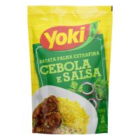 Batata Palha Frita Extrafina Yoki Cebola e Salsa Sachê 100g - Cod. 7891095031153