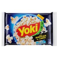 Milho de Pipoca para Micro-Ondas Yoki Manteiga de Cinema Pacote 100g - Cod. 7891095008452