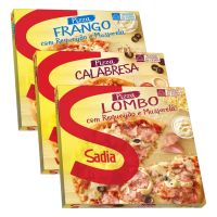 Pizza Pronta Sadia Mista 460g | Caixa Com 5,52 Kg (12 Unidades de 460g Cada) - Cod. 17893000070889