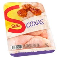 Coxa De Frango Sadia Congelada 1 Kg | Caixa Com 12 Kg (12 Unidades de 1 Kg Cada) - Cod. 17893000005966