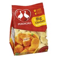 Big Chicken Perdigão Tradicional Empanado Congelado 1 Kg | Caixa Com 3 Kg (3 Unidades de 1 Kg Cada) - Cod. 17891515786295