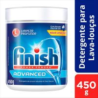 Detergente para Lava Louças em Pó Finish 450g - Cod. 7891035024399