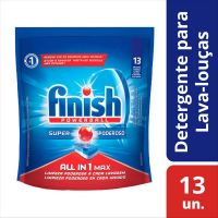Detergente para Lava Louças em Tabletes Finish 13 unidades - Cod. 7891035024368