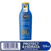 Protetor Solar NIVEA Sun Protect & Hidrata FPS50 125mL - Cod. 4005808555352