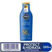 Protetor Solar NIVEA Sun Protect & Hidrata FPS50 200mL - Cod. 4005808555345