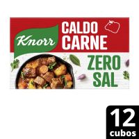 Caldo Knorr Zero Sal Carne 96g - Cod. C53838