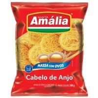 Macarrão Cabelo De Anjo Santa Amalia Ovos 500g - Cod. 7896021300150