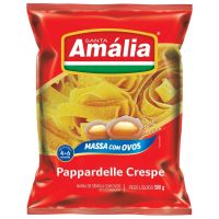 Macarrão Pappardelle Crespe Santa Amalia Ovos 500g - Cod. 7896021304011C16