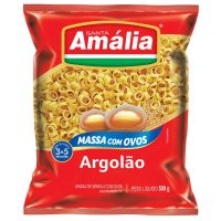 Macarrão Argolao Santa Amalia Ovos 500g - Cod. 7896021300358C20