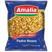 Macarrão Padre Nosso Santa Amalia Semola 1kg - Cod. 7896021300532C10