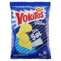 Batata Frita Ondulada Yoki Yokitos com Sal Pacote 45g - Cod. 7891095023134