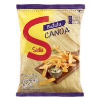 Batata Sadia Pré-Frita Canoa Congelada 1,0 5Kg | Caixa Com 10 Unidades - Cod. 17891515547247
