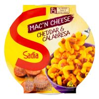 Mac'n Cheese Sadia Cheddar & Calabresa 350g | Caixa Com 9 Unidades - Cod. 17891515351790