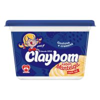 Margarina Manteiga Claybom Com Sal Pote 500g | Caixa Com 12 Unidades - Cod. 17891515488892